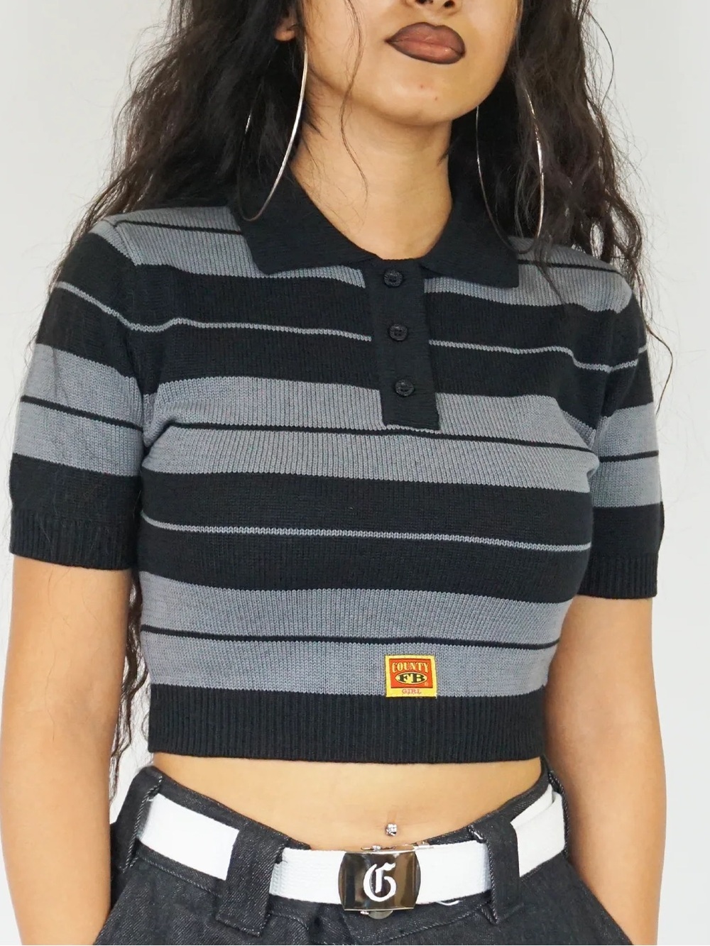 FB County Charlie Brown Crop Top